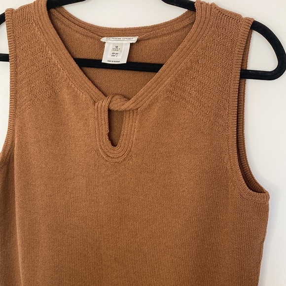 St. John Sport Wool Sweater Tank - Picture 2 of 7
